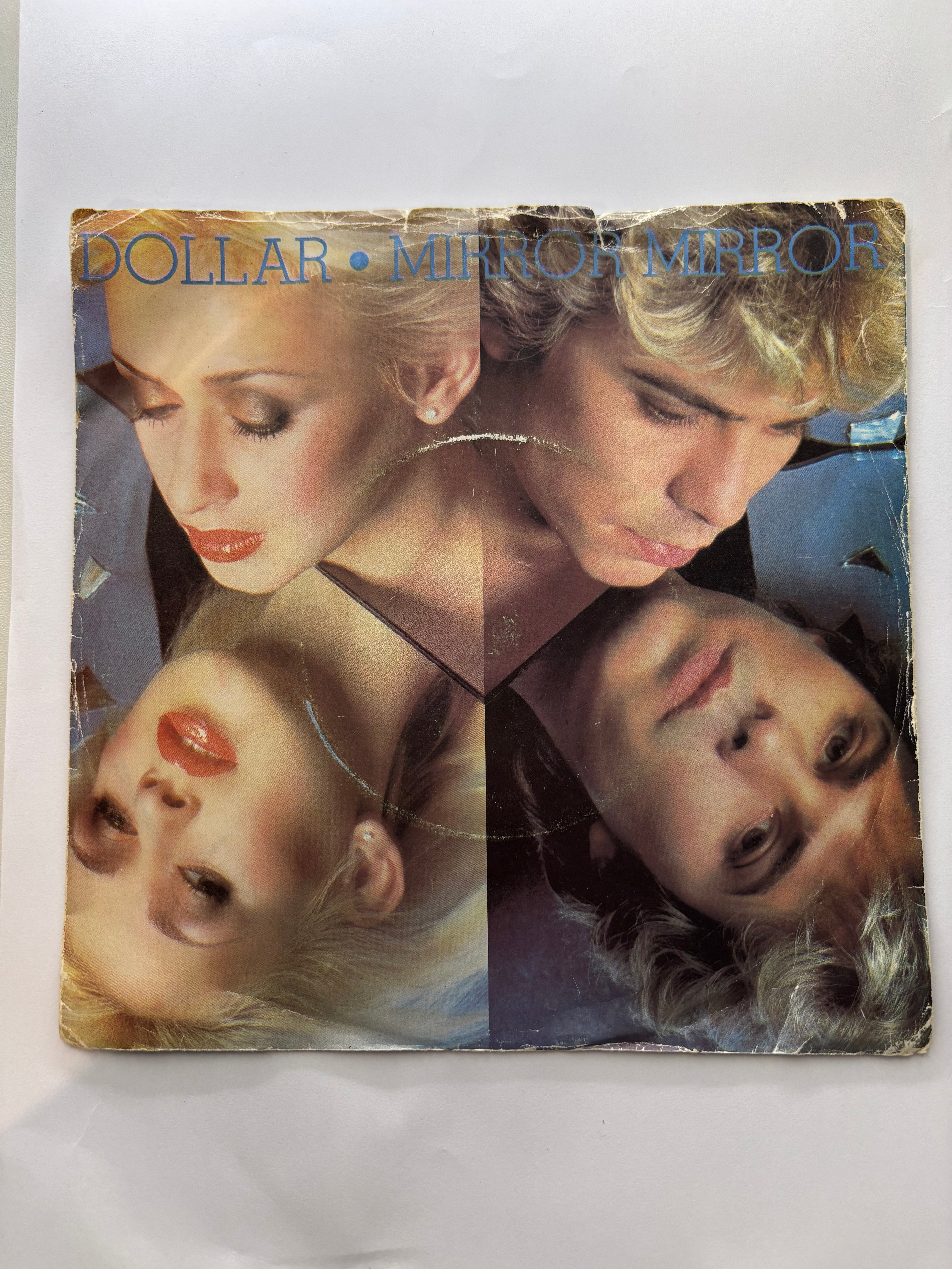 Dollar Mirror Mirror 1981 vinyl single front cover UK pressing 