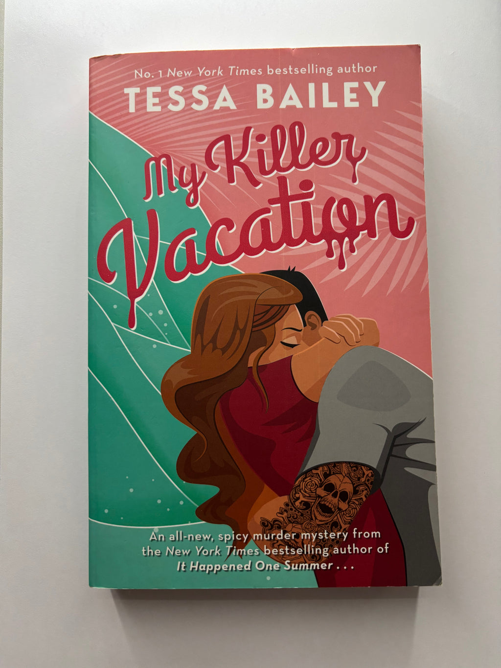 My Killer Vacation by Tessa Bailey romance book front cover UK