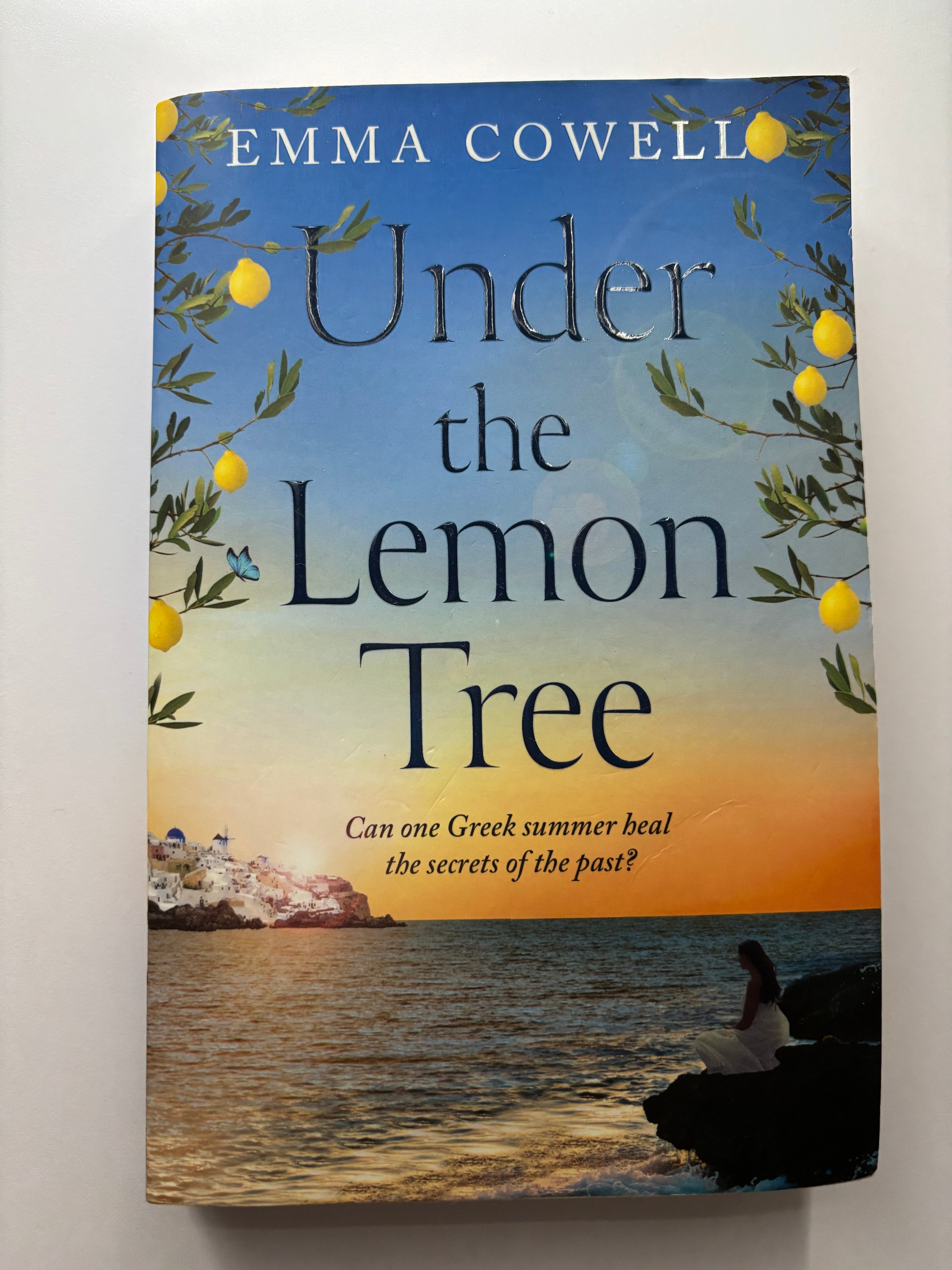 Under the Lemon Tree by Emma Cowell contemporary fiction book front cover UK