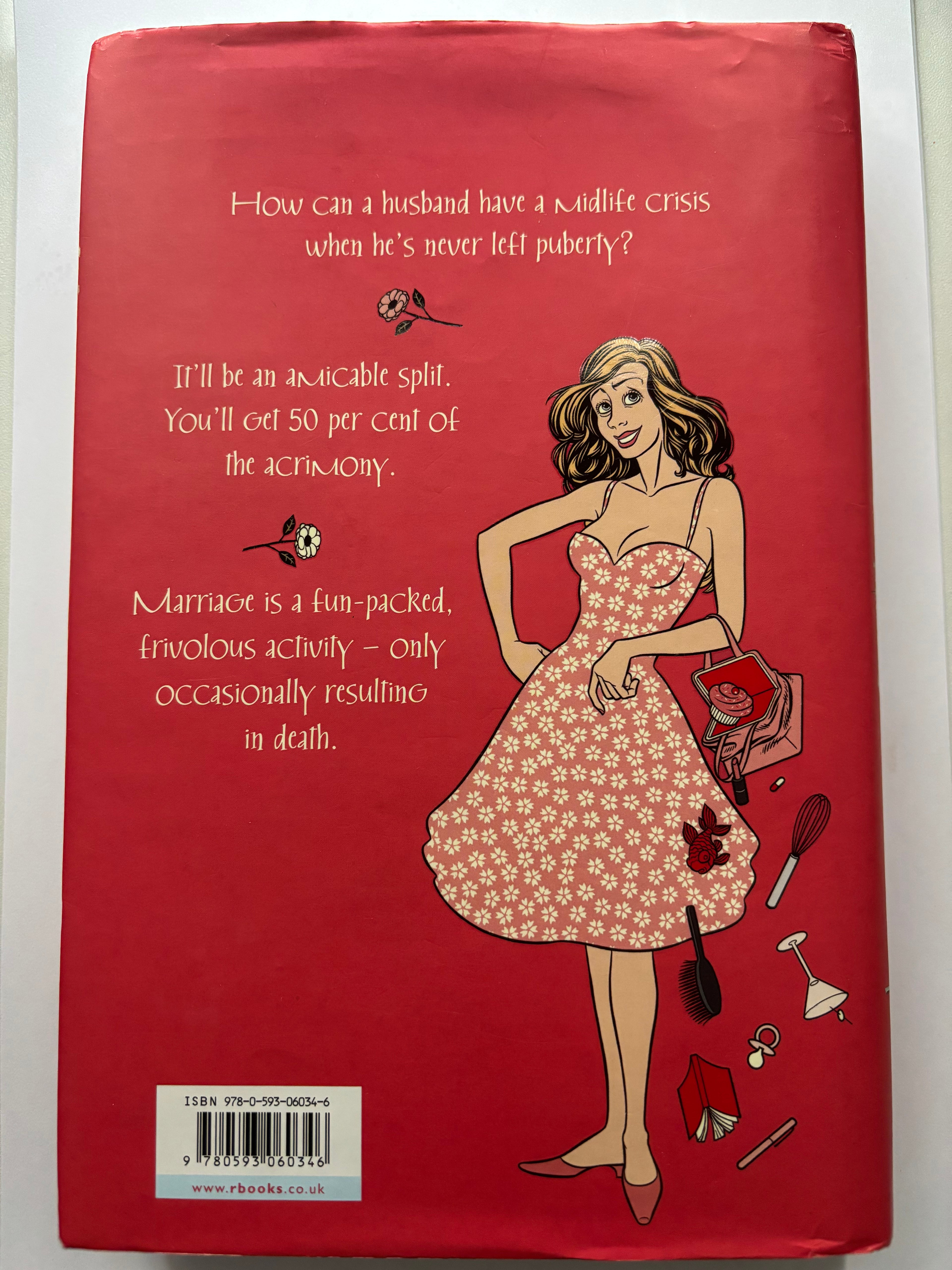 To Love, Honour and Betray by Kathy Lette fiction novel back cover description UK