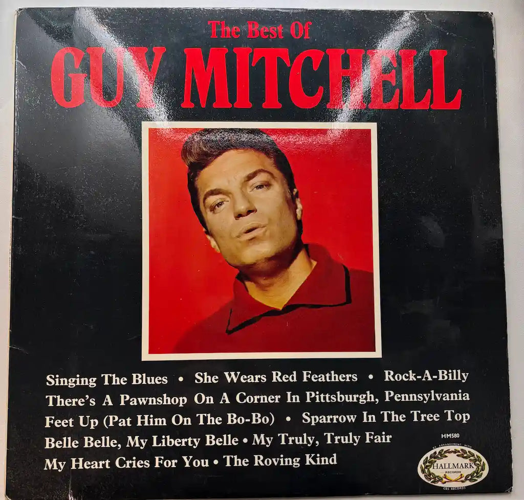 The best of Guy Mitchell 1966 vinyl album front cover UK pressing 