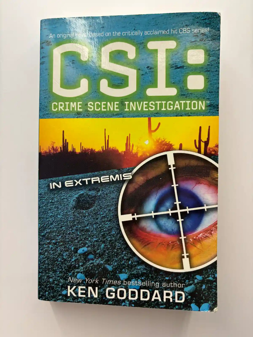 CSI- In Extremis by Ken Goddard thriller book front cover UK