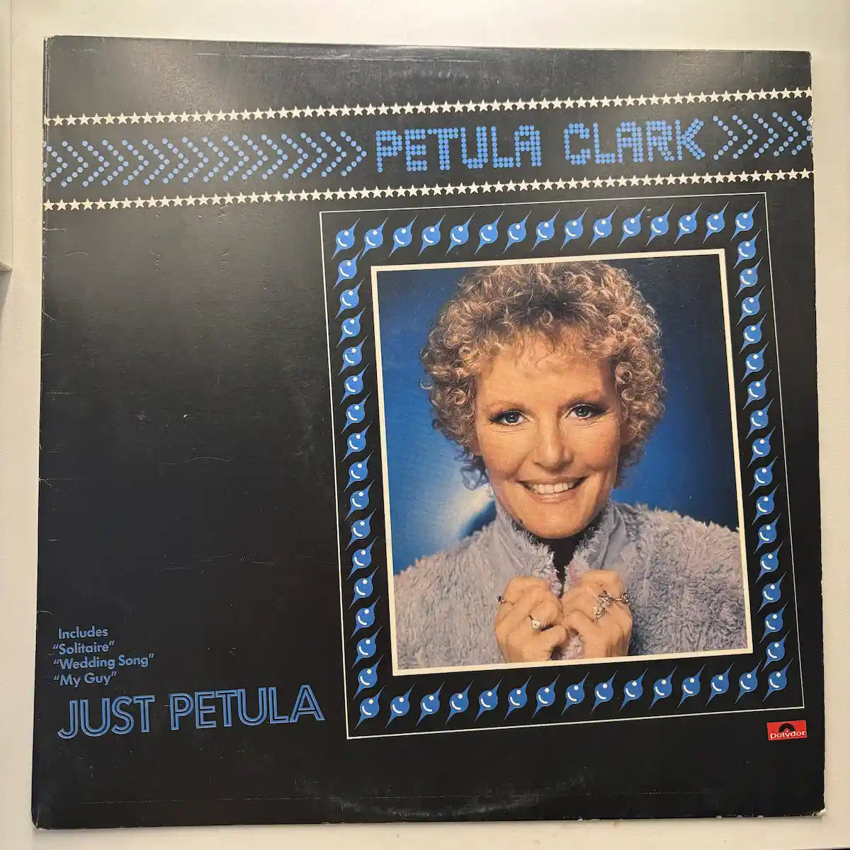 Petula Clark Just Petula vinyl album front cover UK pressing