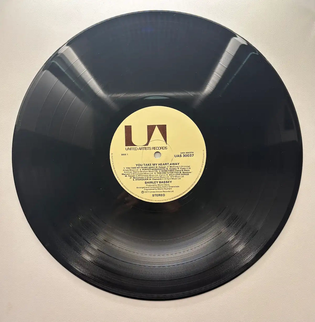Shirley Bassey You take my heart away vintage vinyl album condition UK seller 