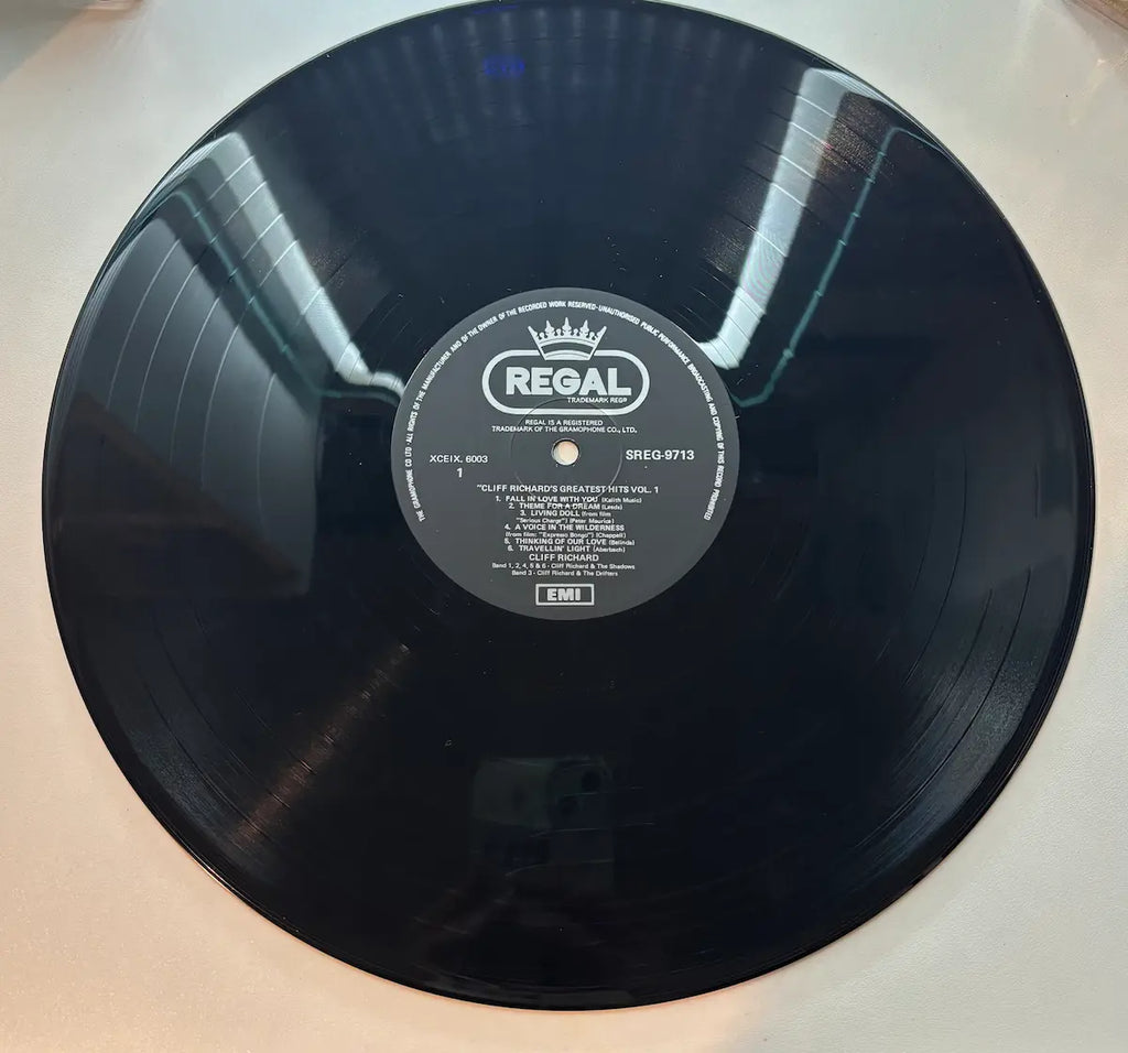 Cliff Richard Greatest Hit Vol 1 vintage vinyl album condition UK seller