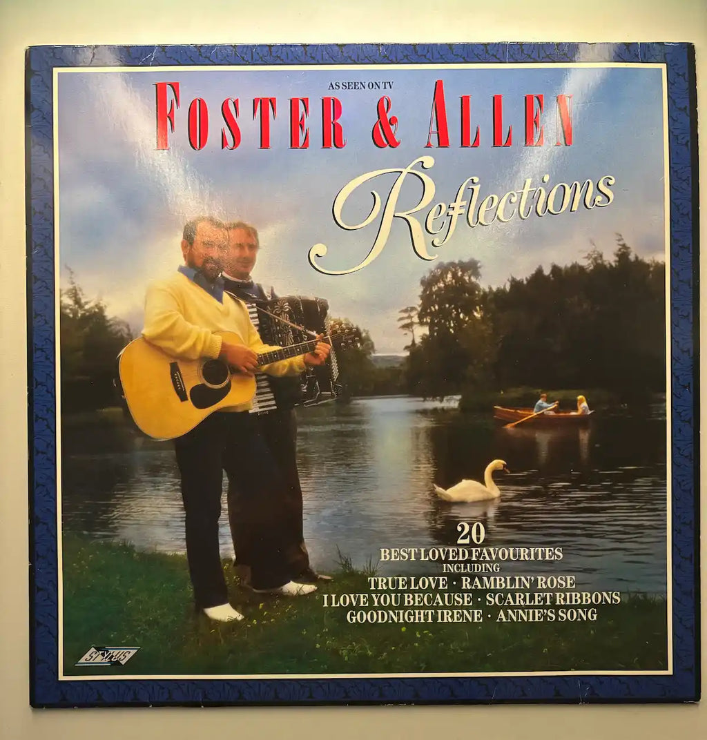 Foster & Allan Reflections 1987 vinyl album front cover UK pressing 