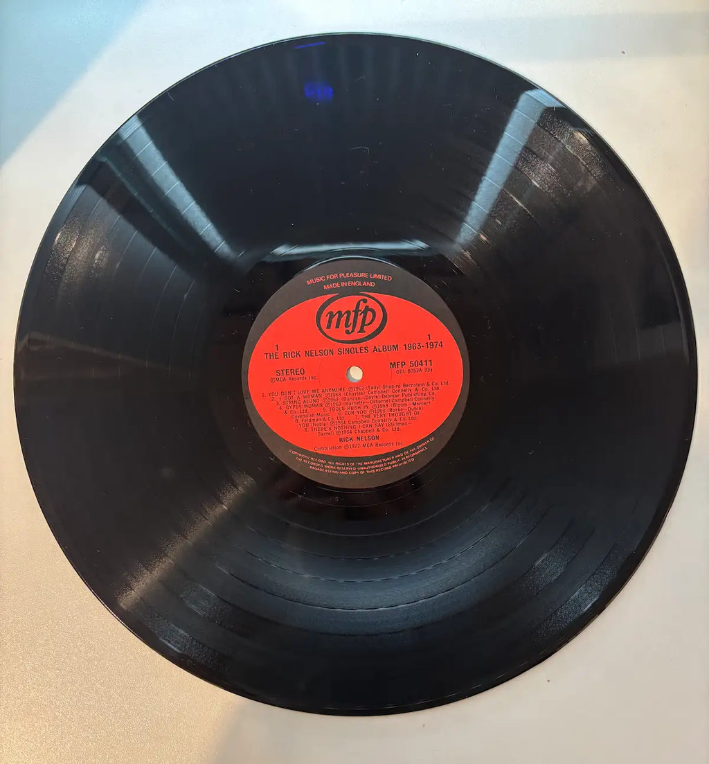 The Rick Nelson Singles 1963-1974 vintage vinyl album condition UK seller 