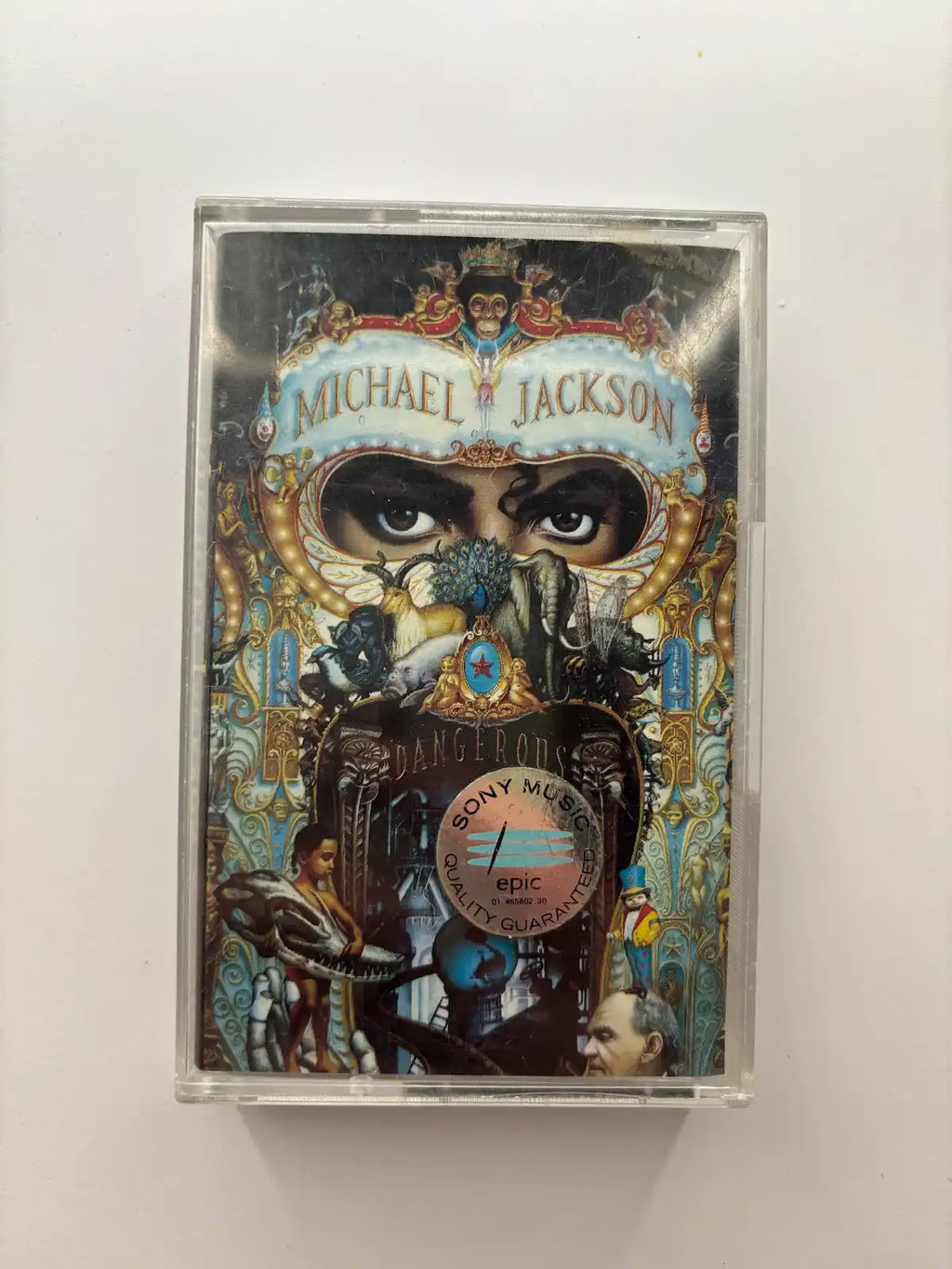 Michael Jackson Dangerous Cassette Tape vintage UK