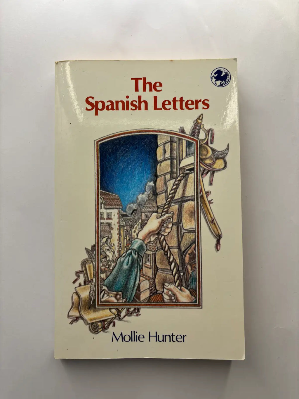 The Spanish Letters by Mollie Hunter YA book front cover UK