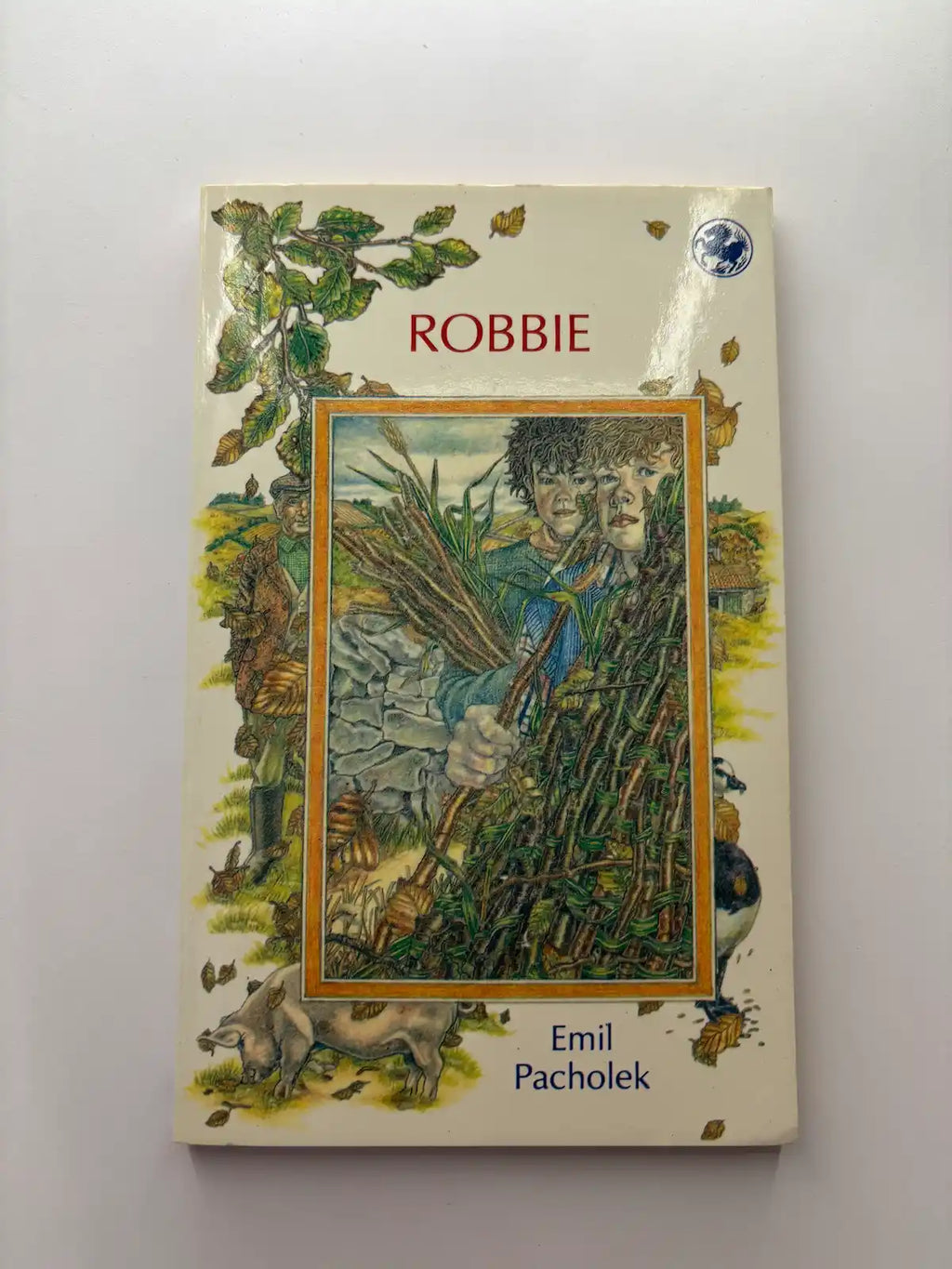 Robbie by Emil Pacholek Children's Book front cover UK