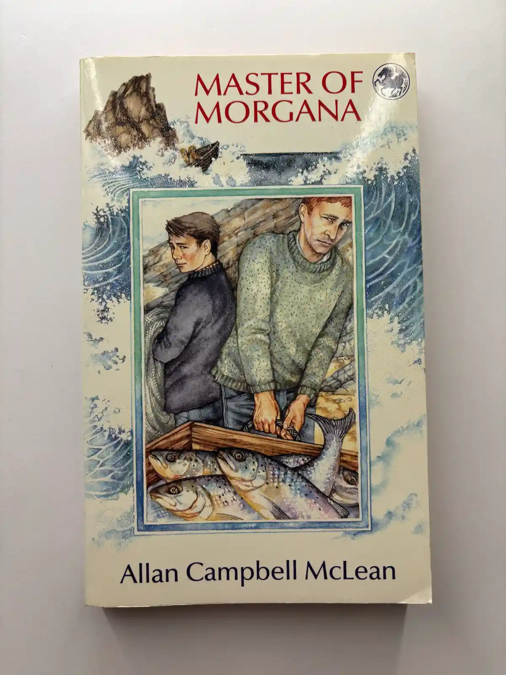 Master of Morgana by Allan Campbell McLean children's book front cover UK 