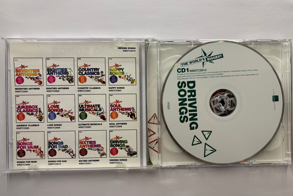 The World's Biggest Driving Songs 2 CD condition UK seller 