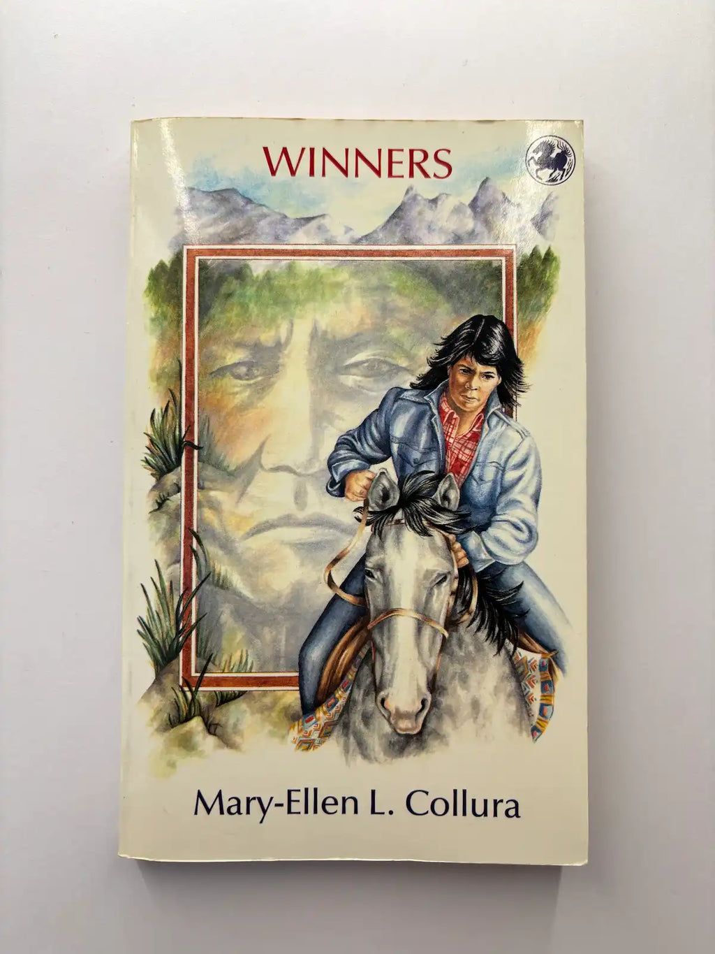 Winners by Mary-Ellen L. Collura vintage YA book front cover UK