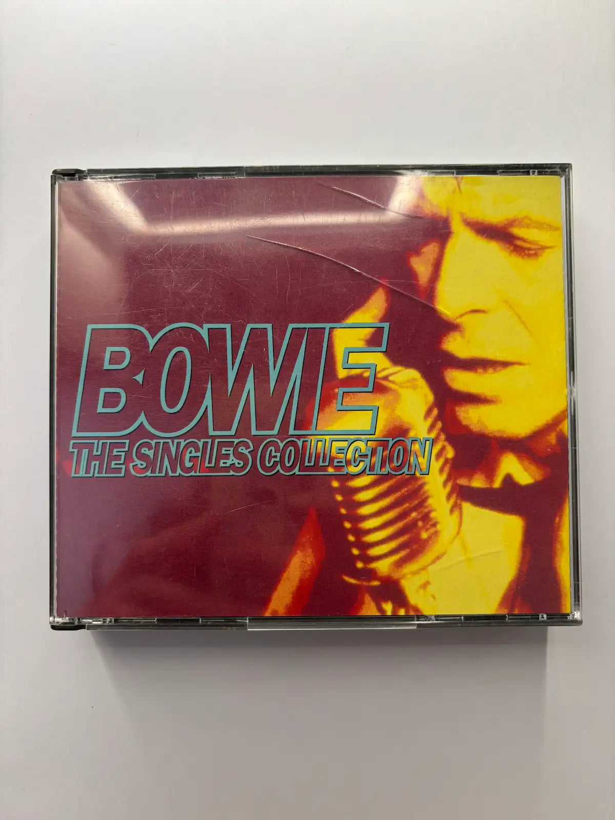 Bowie The Singles Collection CD front cover UK