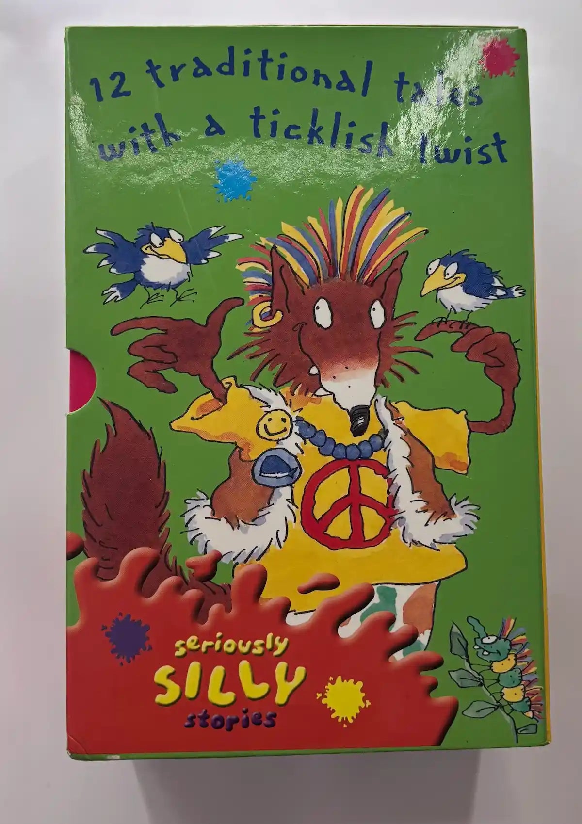 12 Seriously Silly Stories by Laurence Anholt & Arthur Robins children's book box set UK