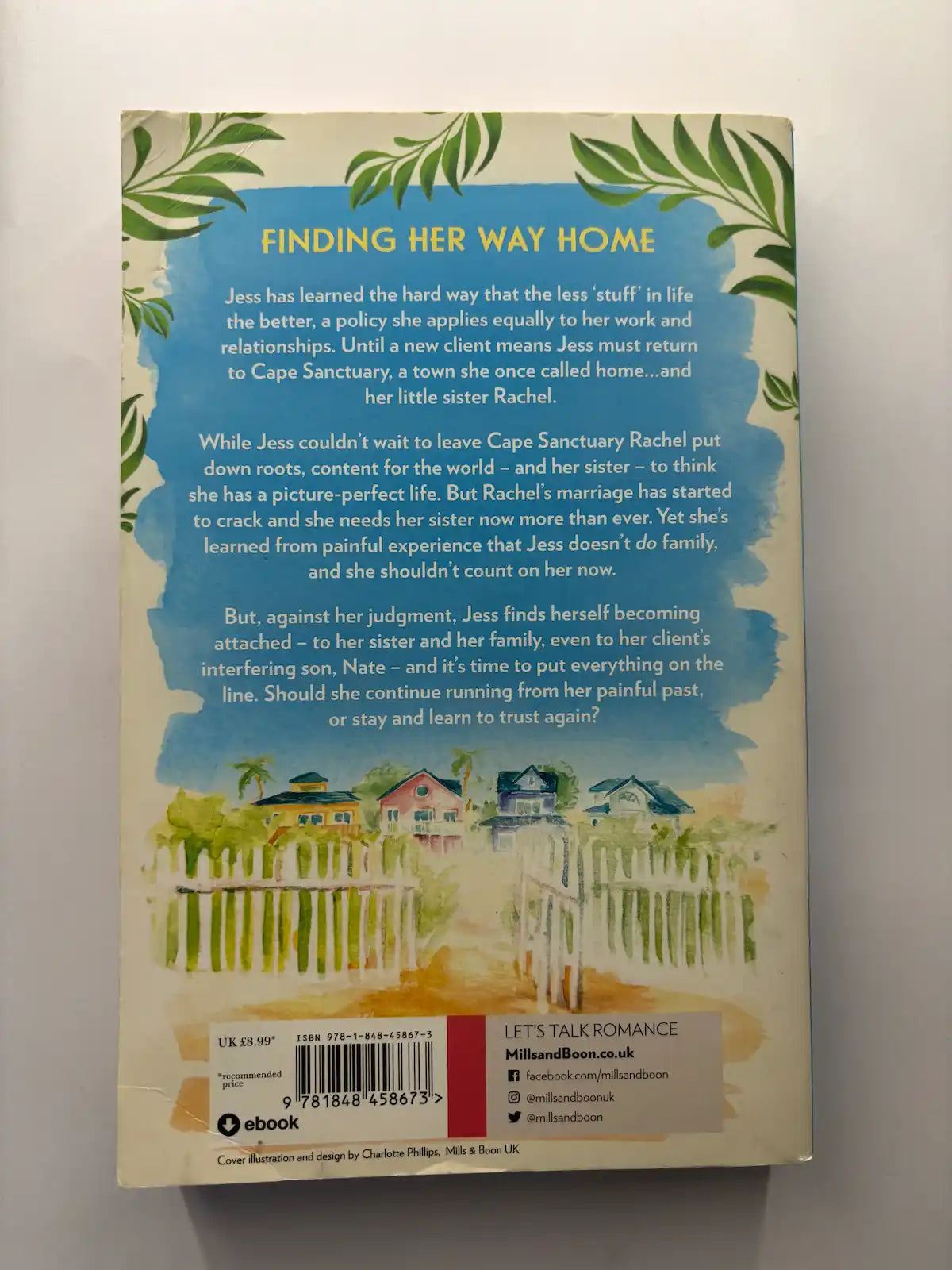 The Path to Sunshine Cove by RaeAnne Thayne romance book back cover description UK