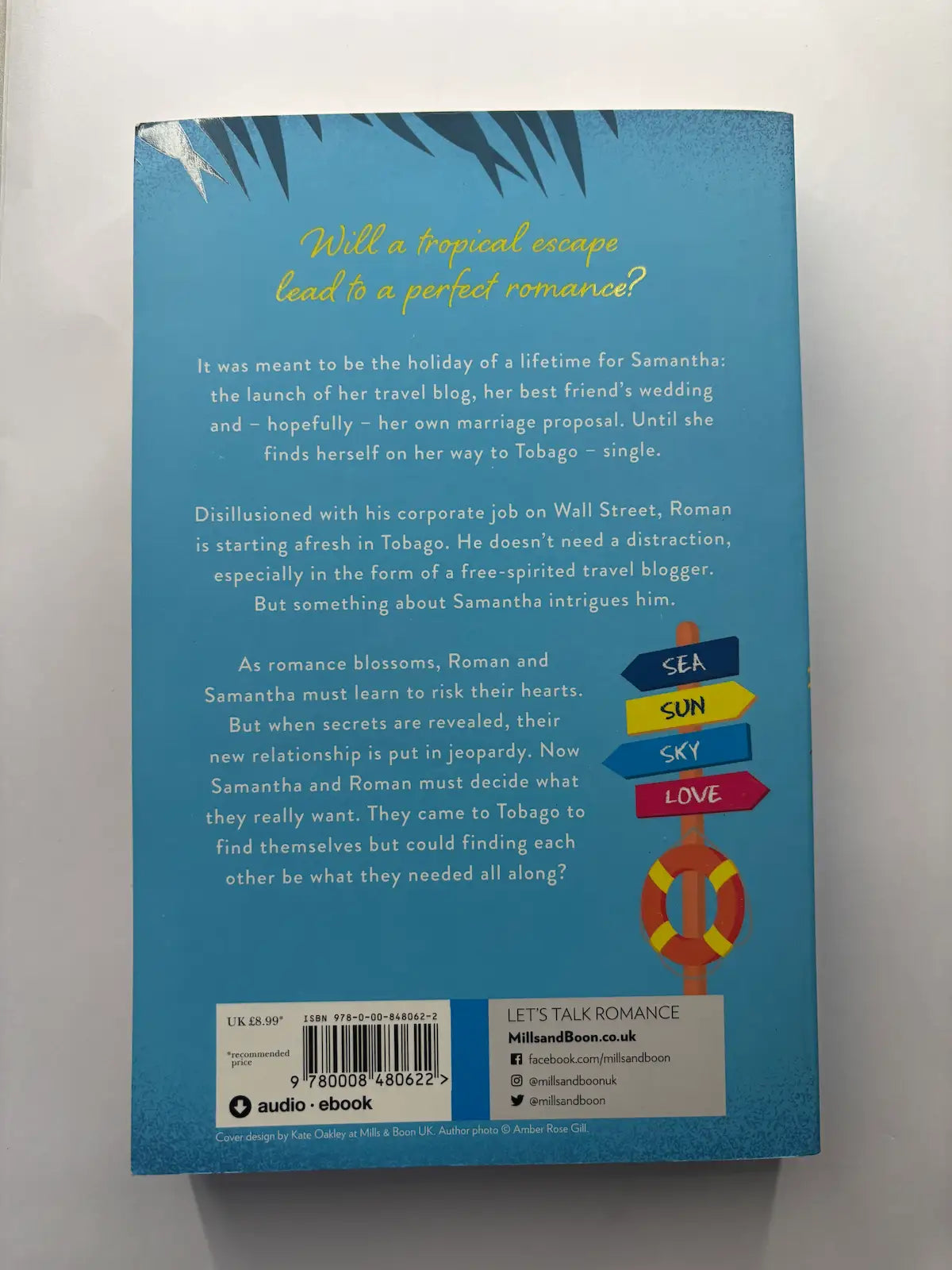 Until I Met You by Amber Rose Gill romance book back cover description UK 