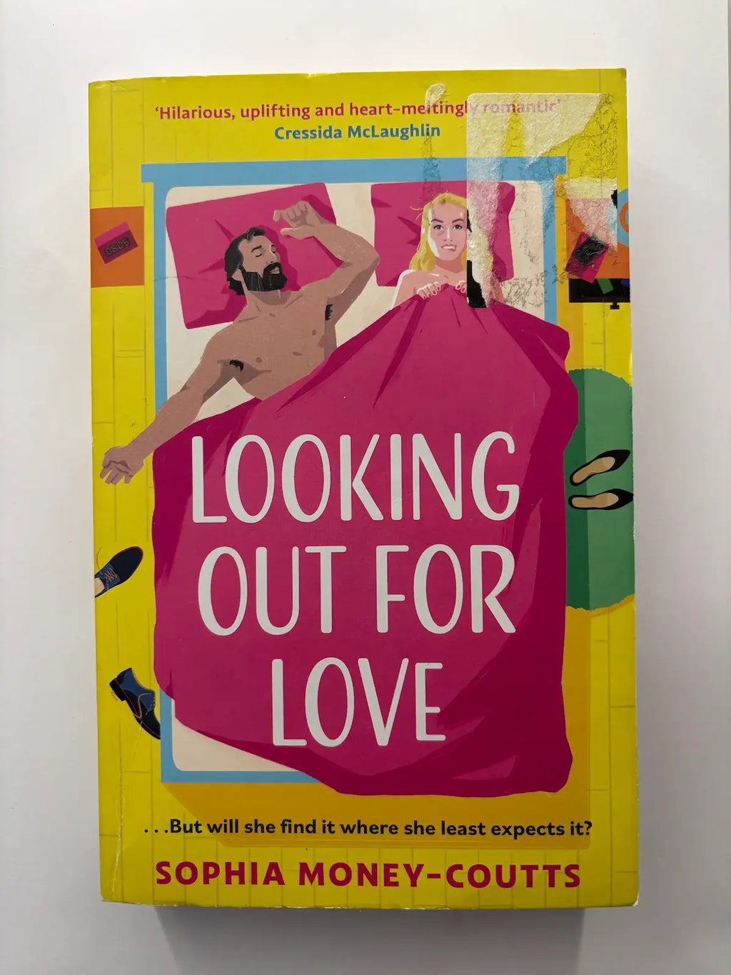 Looking out for Love by Sophia Money-Coutts romance book front cover UK 