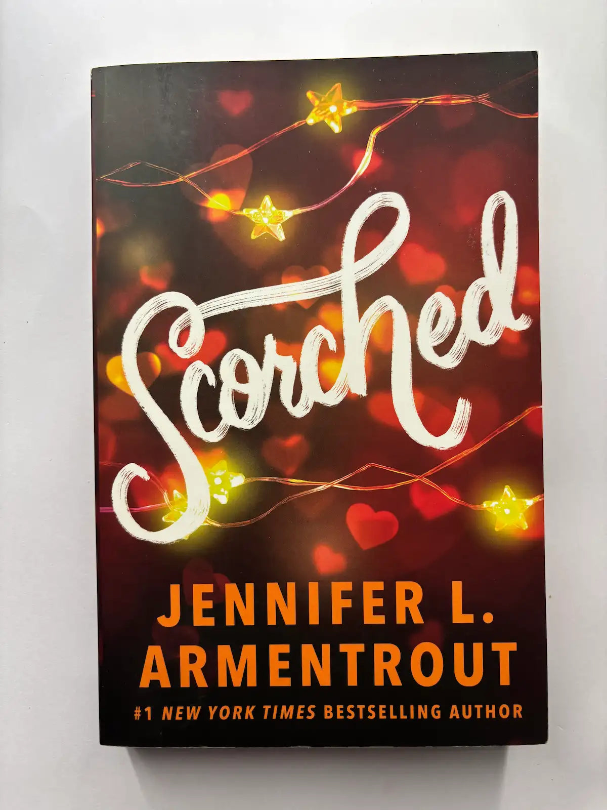 Scorched by Jennifer L. Armentrout contemporary romance book front cover UK